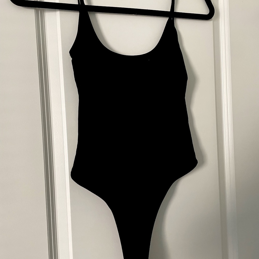 Backless one piece top bodysuit